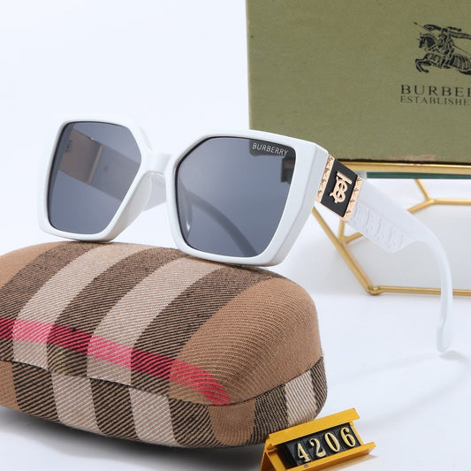 5-color fashionable BUR letter sunglasses