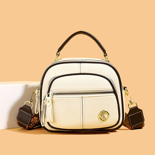 Versatile Small Square Crossbody Handbag