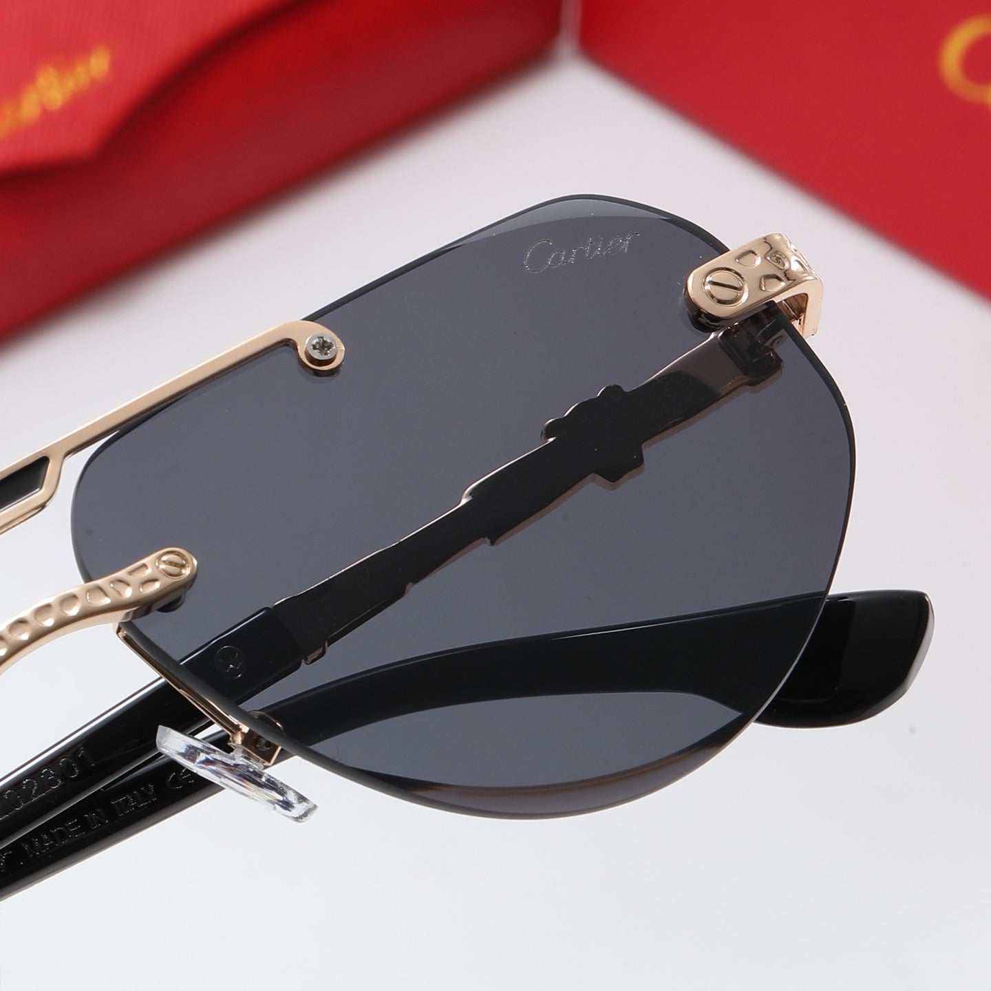 5-color fashion Car letter sunglasses