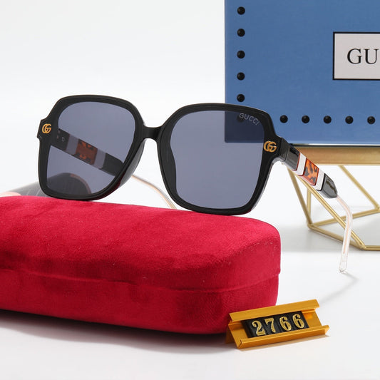 5 colors double G three-color stitching polarized sunglasses