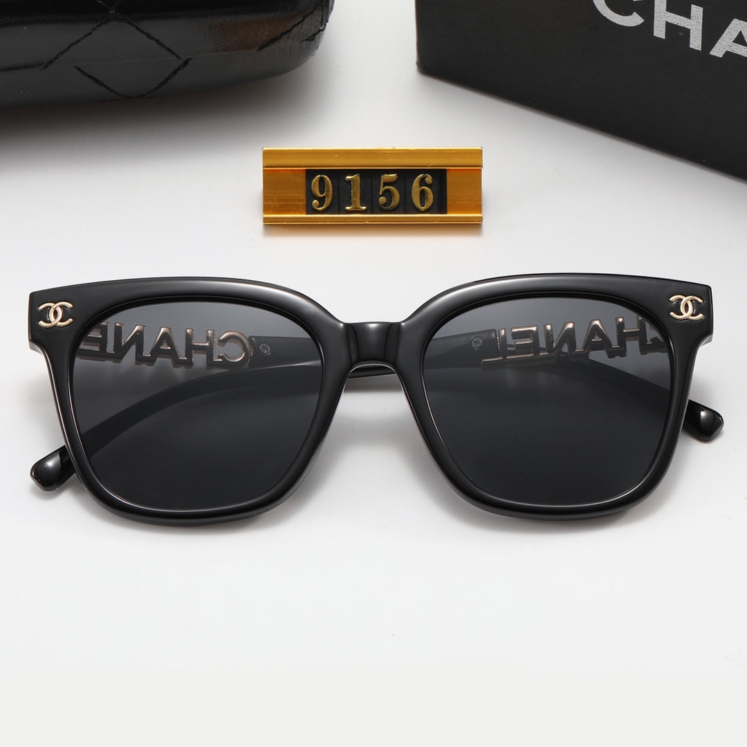 7-color fashion double C hollow letter sunglasses