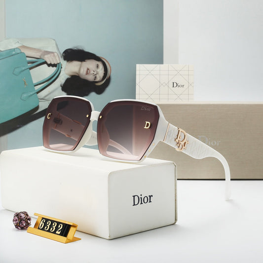 5-color fashionable letter print sunglasses