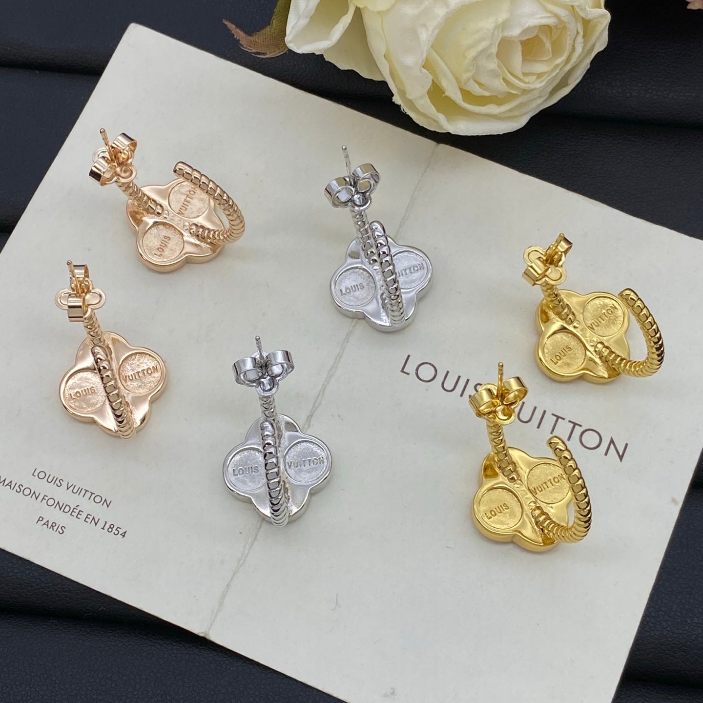 Fashion Four Leaf Clover Earrings