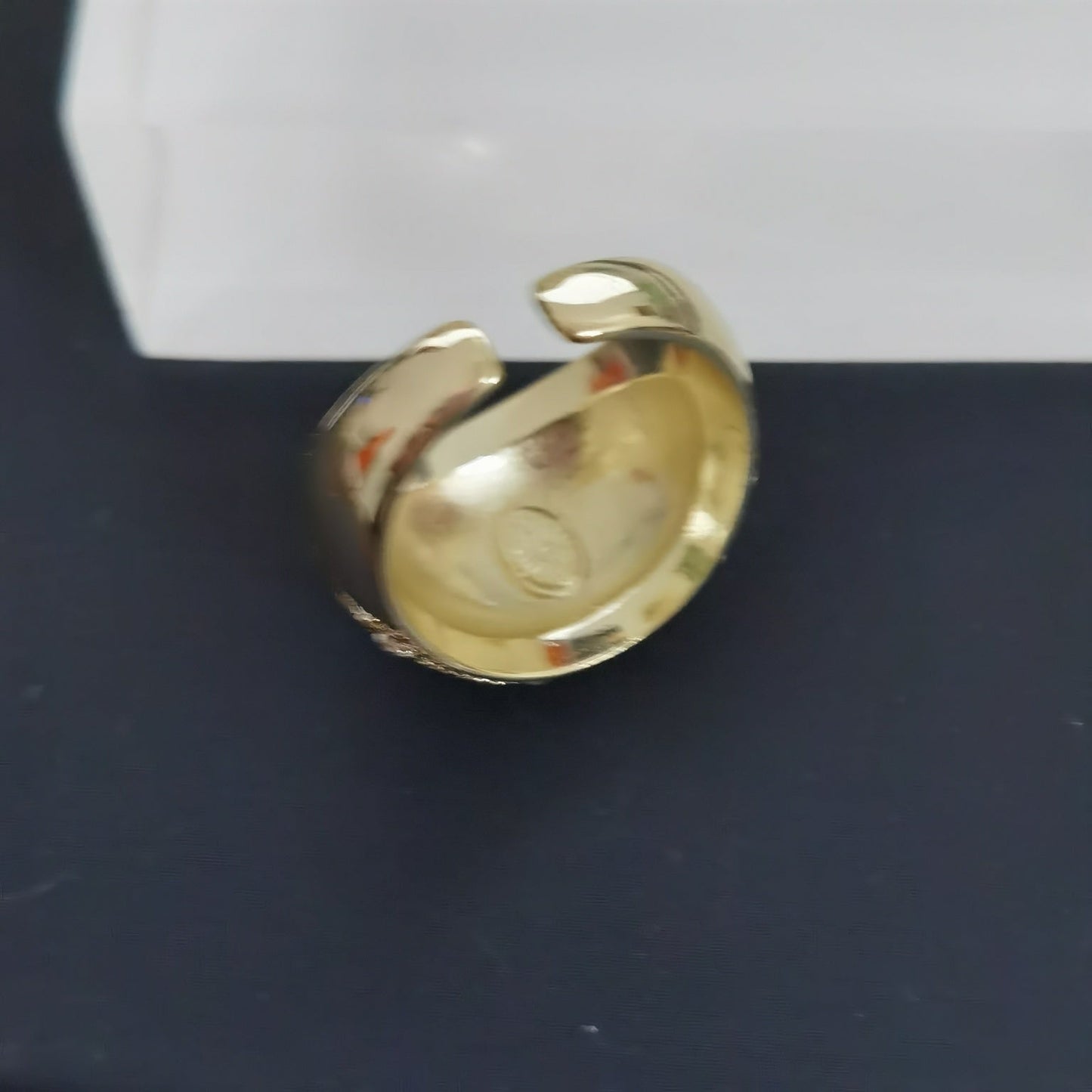 CC Rhinestone Open Ring