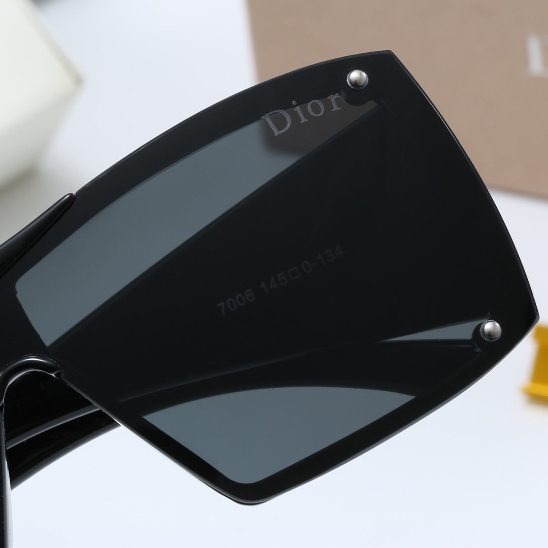 4-color luxury CD letter printed frame sunglasses