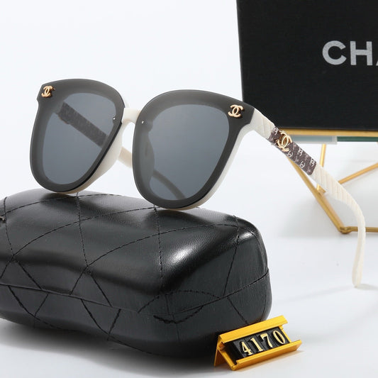 5-color fashion CC letter sunglasses