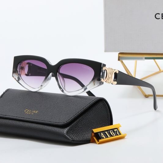 5-color fashion CE letter sunglasses
