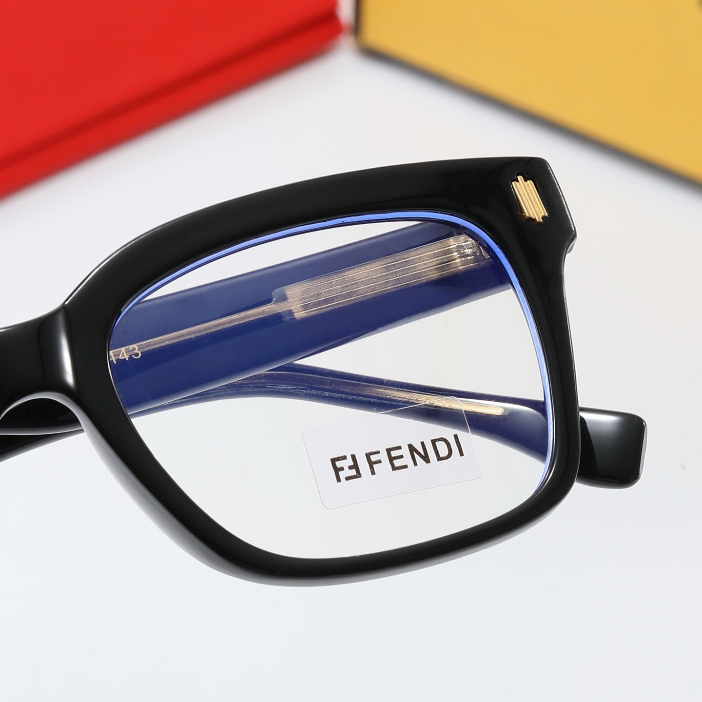 4-color fashion FF letter sunglasses