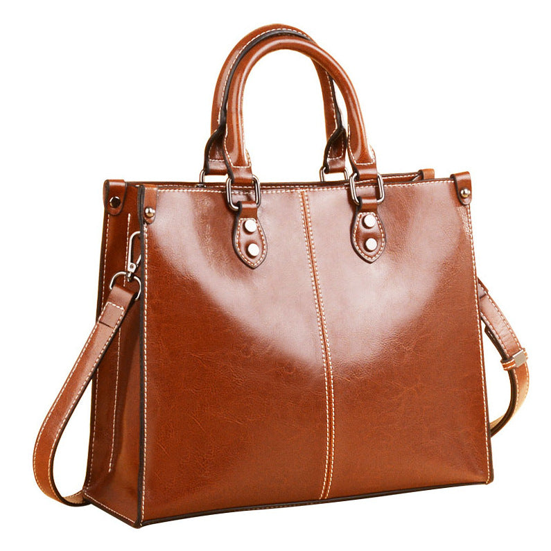 Retro handbag messenger bag