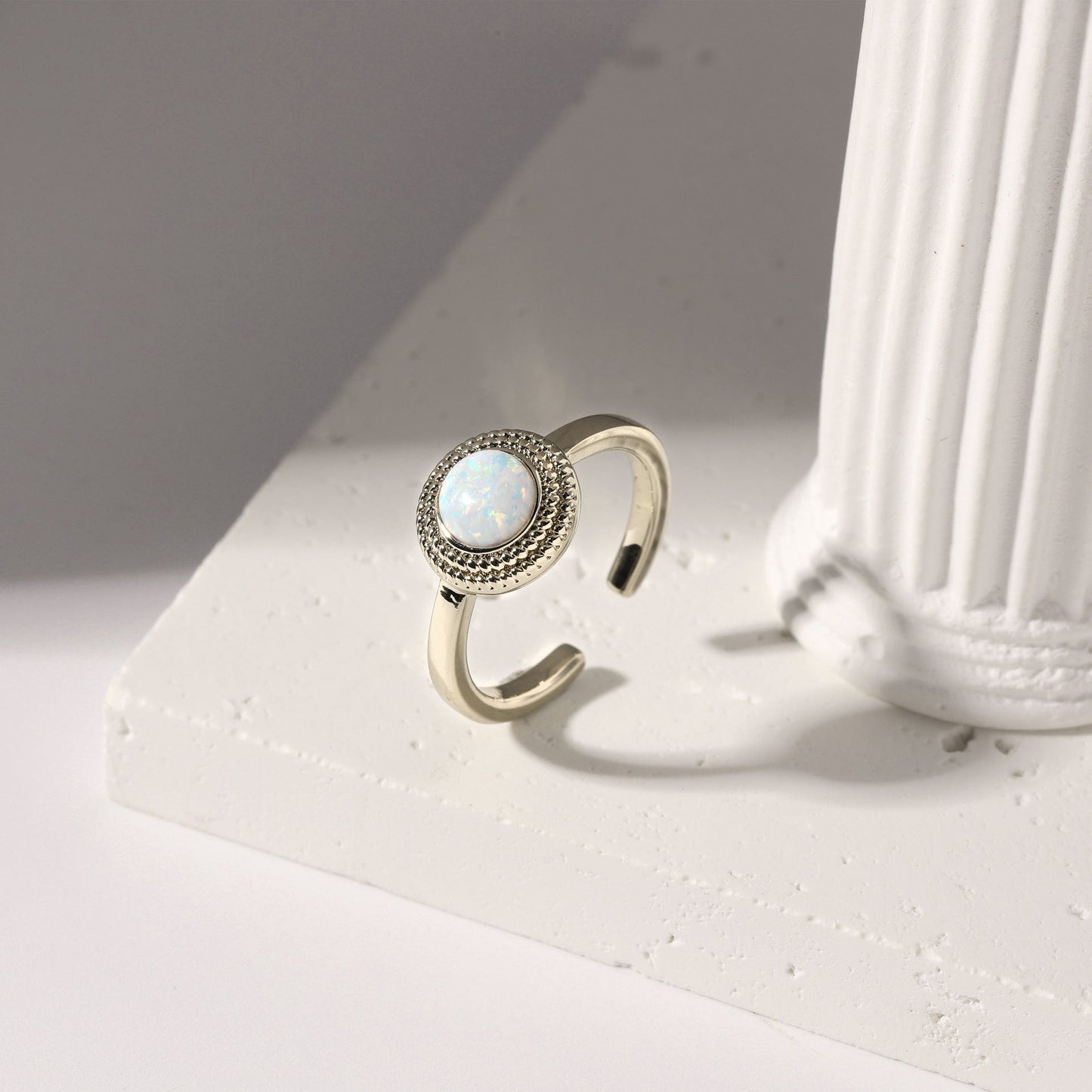 fashion copper coffee gold couple ring