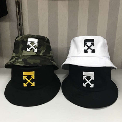 Simple hip-hop street solid color fisherman hat