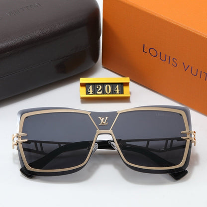 5-color fashionable four-leaf clover letter sunglasses