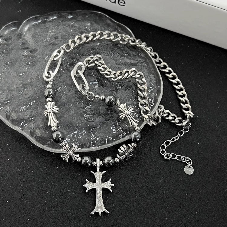 Beaded cross