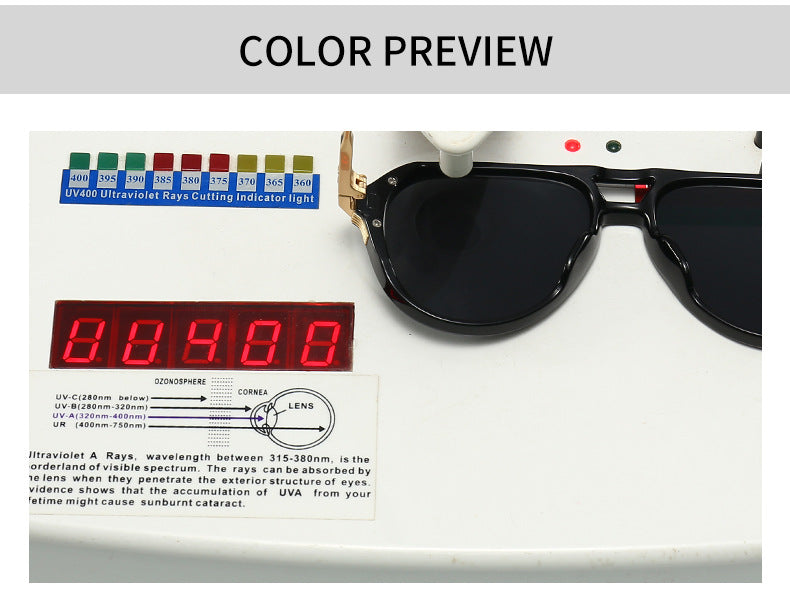 5-color fashionable GG sunglasses