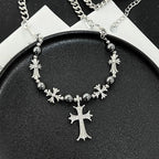 Beaded cross