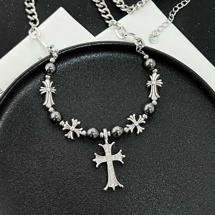 Beaded cross