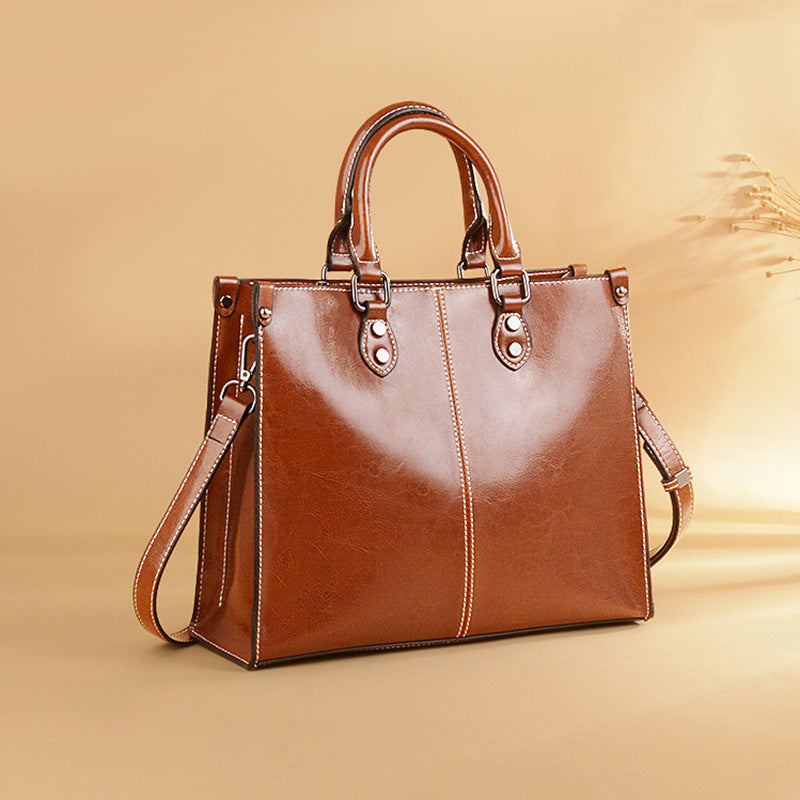 Retro handbag messenger bag