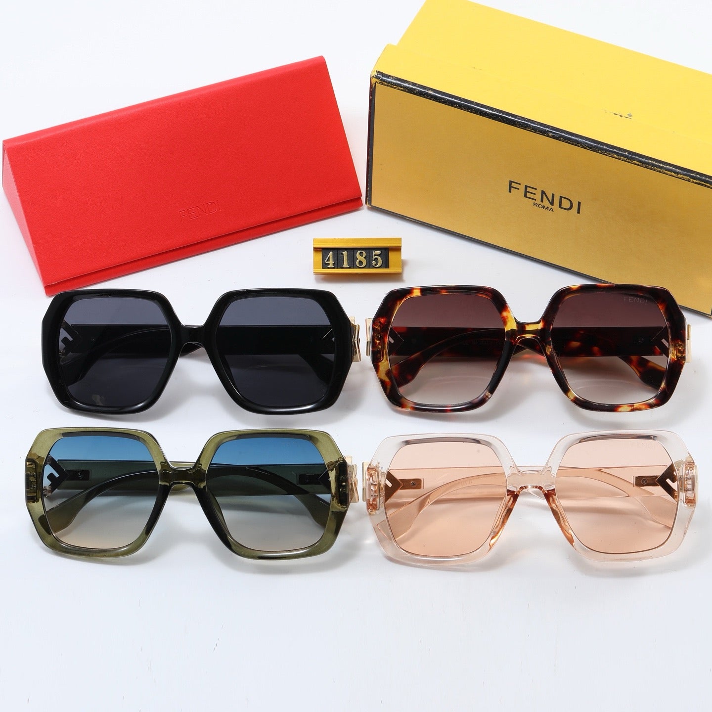 4-color fashion FF sunglasses