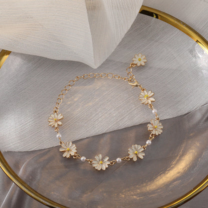 Daisy Flower Necklace