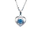 Sterling Silver Smart Love Pendant Necklace