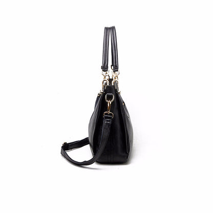 Tassel Simple and Versatile Leather Shoulder Bag
