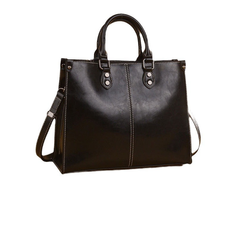 Retro handbag messenger bag