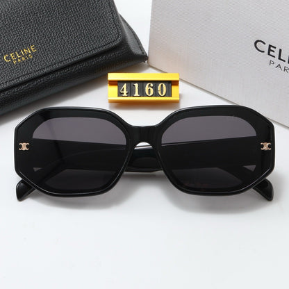 4-color fashion CE letter sunglasses
