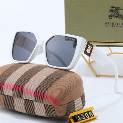 5-color fashionable BUR letter sunglasses