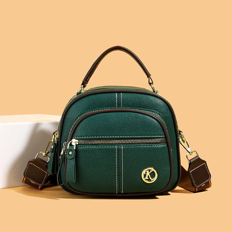 Versatile Small Square Crossbody Handbag