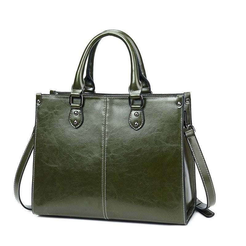 Retro handbag messenger bag