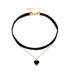 Fashionable and Beautiful Flannel Twin Cities Love Pendant Necklace