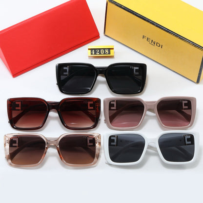 5-color fashion FF letter sunglasses