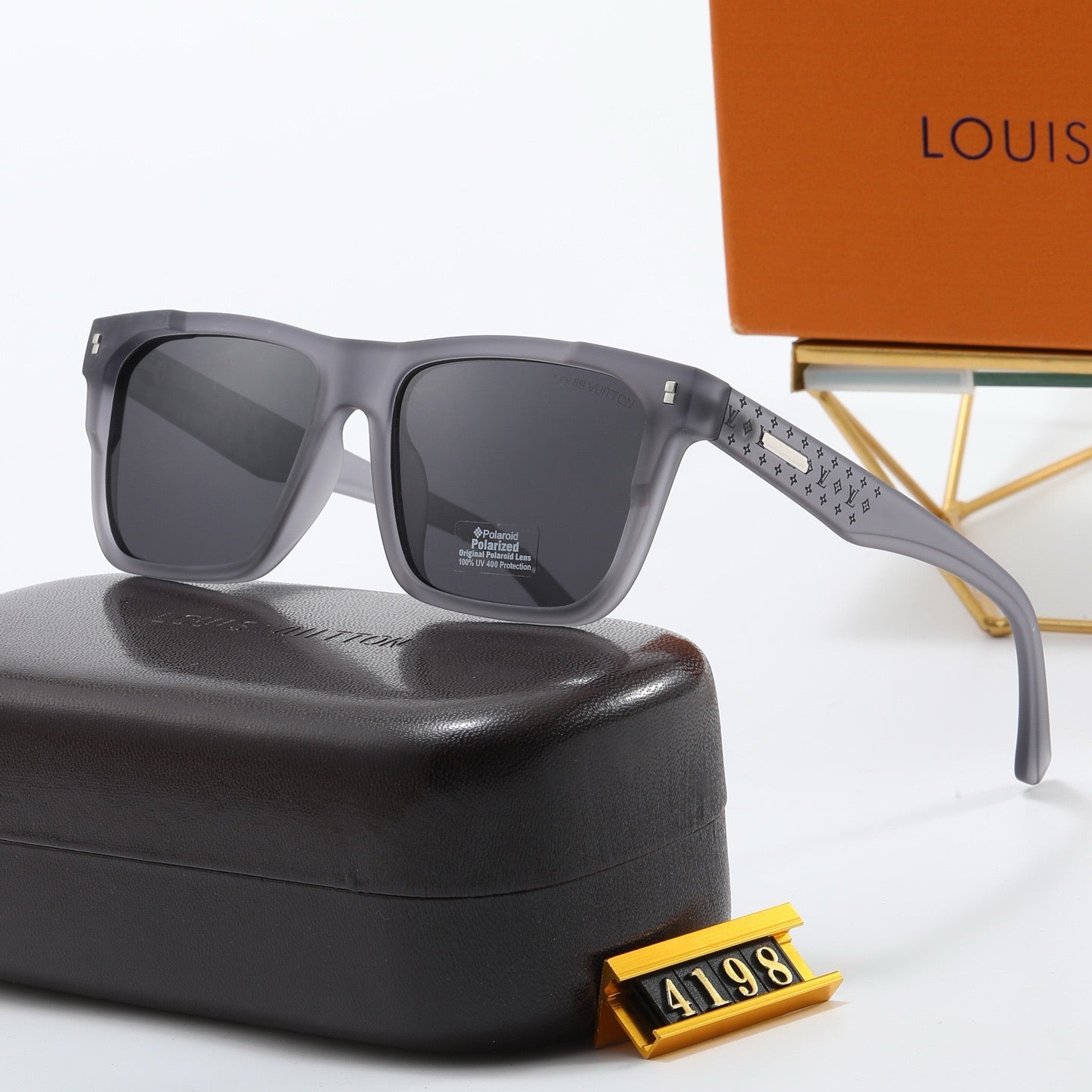 5-color fashionable four-leaf clover letter sunglasses