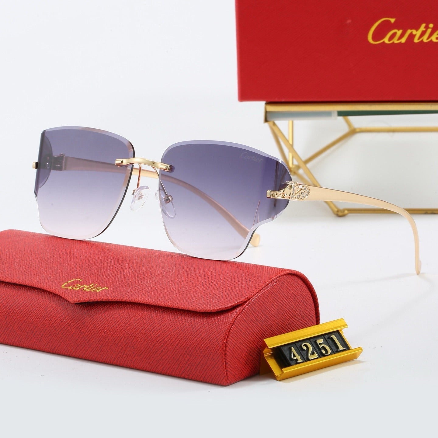 4-color fashion CRA sunglasses