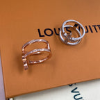 Fashion Rhinestone Cross Ring