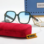 5 colors double G three-color stitching polarized sunglasses