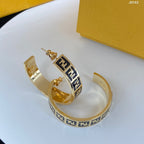 Fashion Letter Earrings