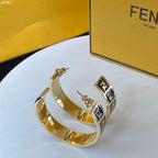 Fashion Letter Earrings