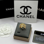 Luxury Double C Leaf Shape Ring