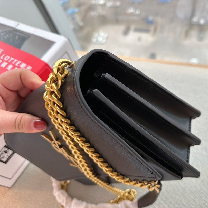 Classic Double Sunset leather satchel