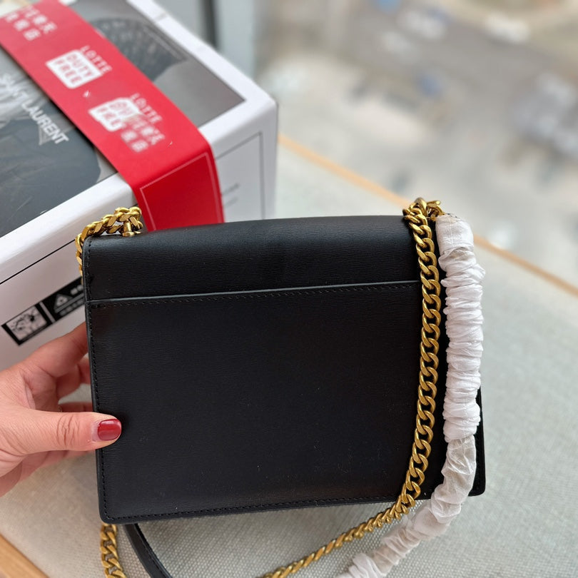 Classic Double Sunset leather satchel