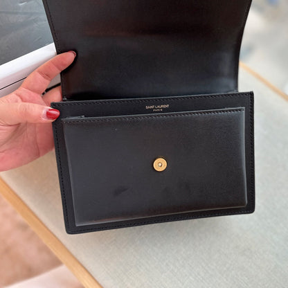 Classic Double Sunset leather satchel