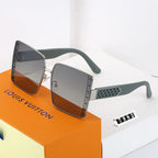 4 color luxury four-leaf flower inner frame polarized sunglasses