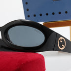 4 color fashion elliptic eye protection polarized sunglasses