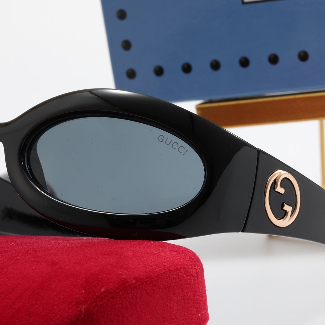 4 color fashion elliptic eye protection polarized sunglasses