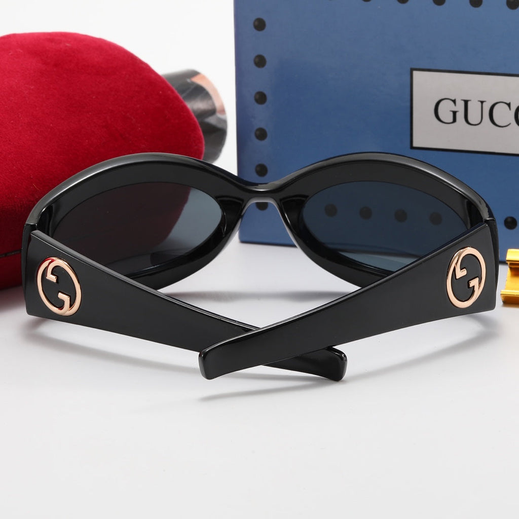 4 color fashion elliptic eye protection polarized sunglasses