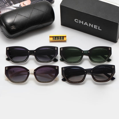 4 color silver frosted frame polarized sunglasses