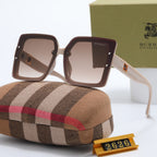 6 color fashion square frame gradient lens polarized sunglasses