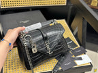Classic YS letter messenger bag