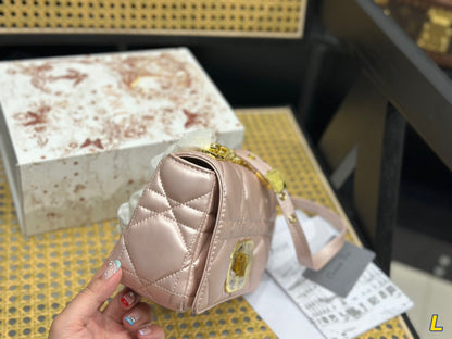 Fashionable CD Bump Irregular Messenger Bag